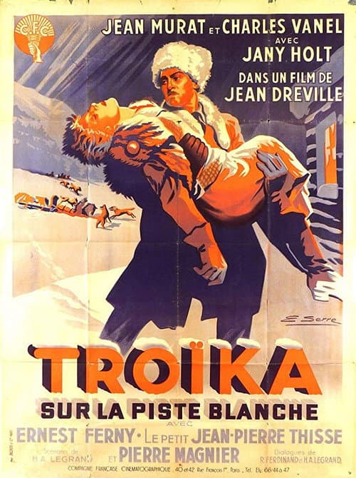 TroĂŻka sur la piste blanche
